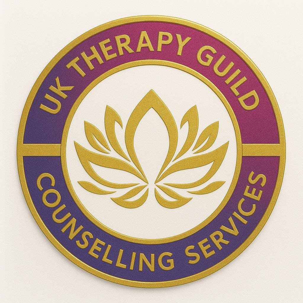 A professional online therapist directory profile page.