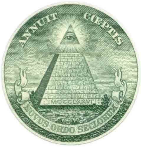 Favoured Representational Systems: Understanding How Clients Process Experience 4 All-seeing eye and pyramid with "Annuit Coeptis" and "Novus Ordo Seclorum" — symbolic motif for hypnotherapy training
